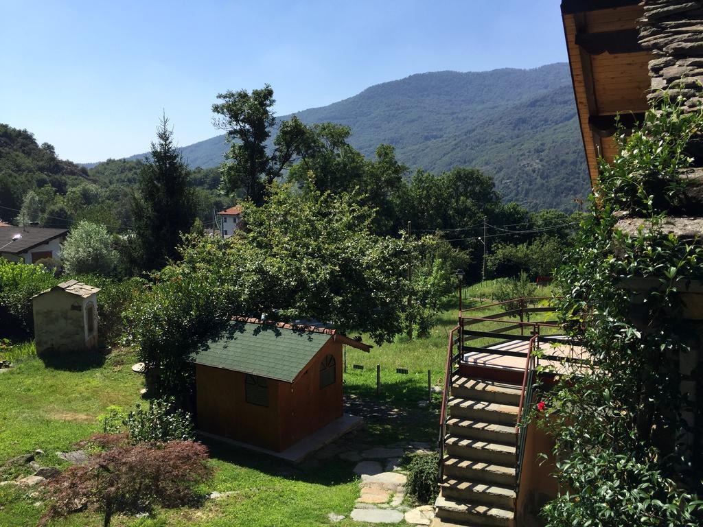 La Casa Dei Nonni Con Spa Privata Su Richiesta Villa Pont Canavese ภายนอก รูปภาพ